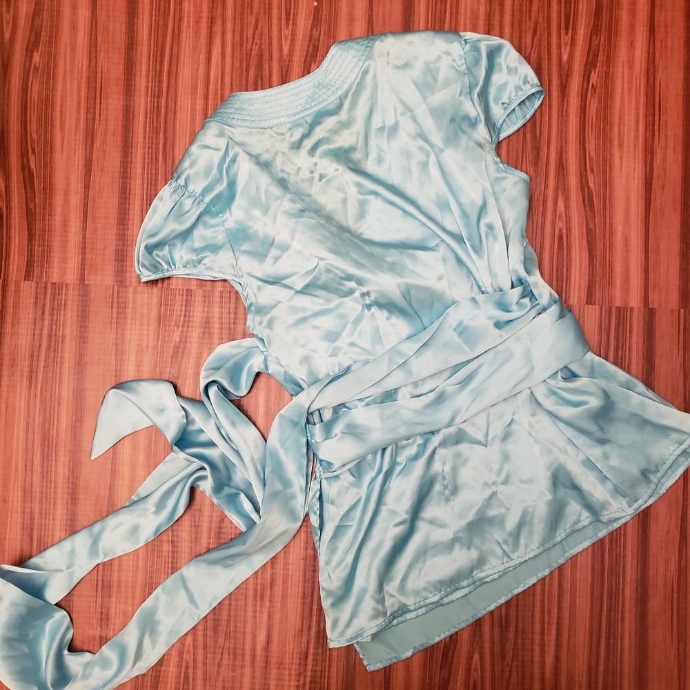 Cato silky wrap around shirt - Picture 4 of 6